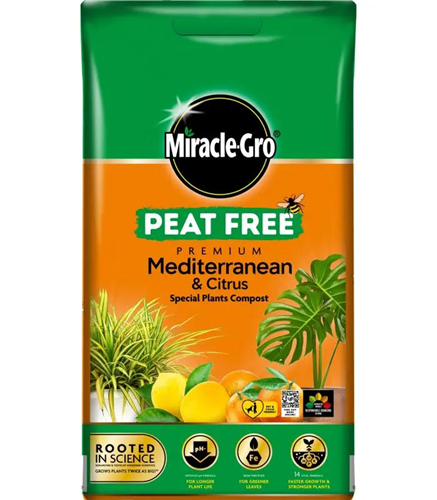 Miracle-Gro Mediterranean plants Compost 10L Bag
