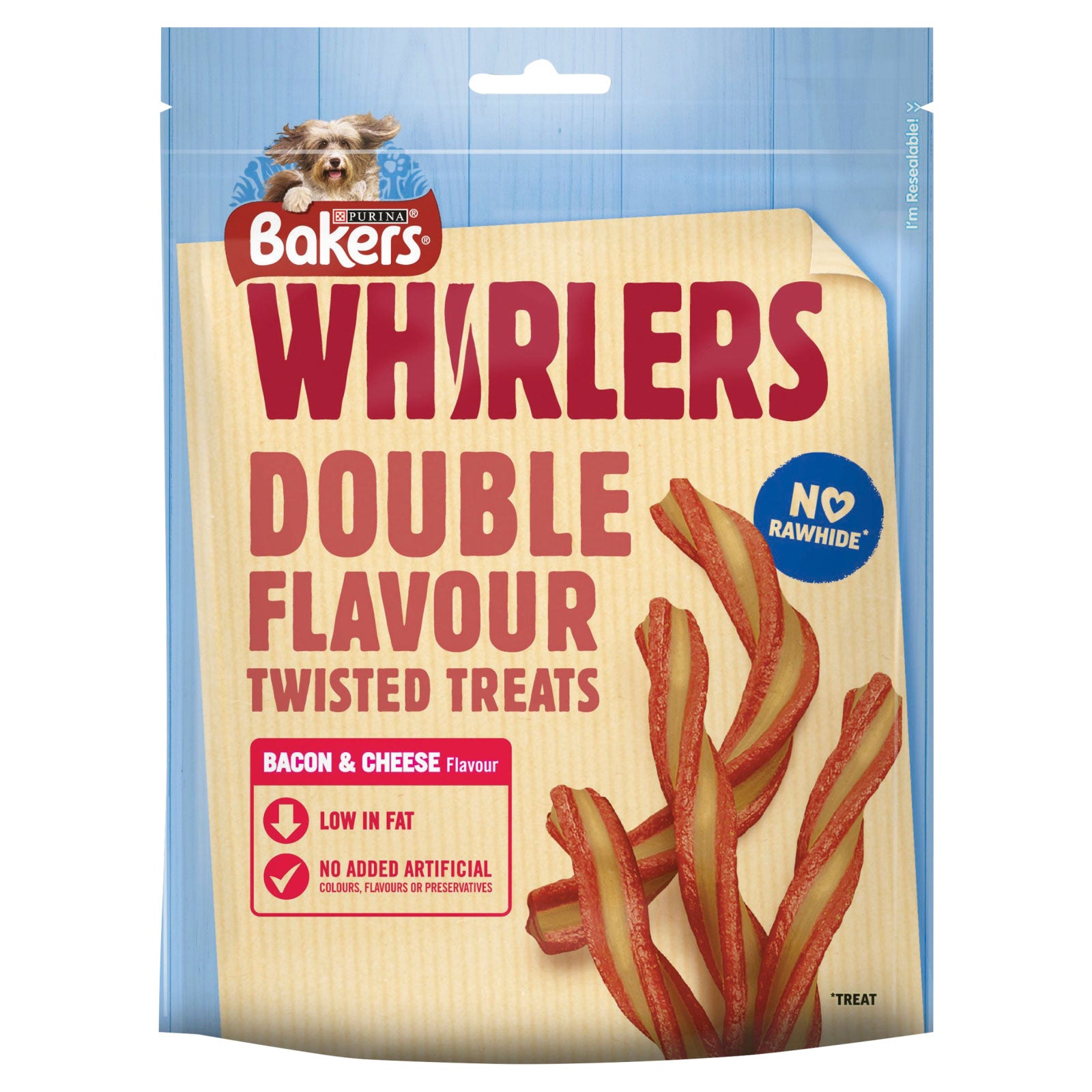 Bakers Whirlers Double Flavour Twisted Treats 130g Bakers Whirlers Double Flavour Twisted Treats 130g