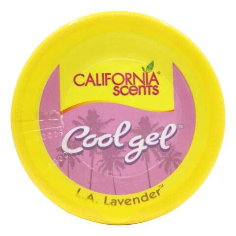 California Scents L.A Lavender Cool Gel Air Freshener Clear 70g