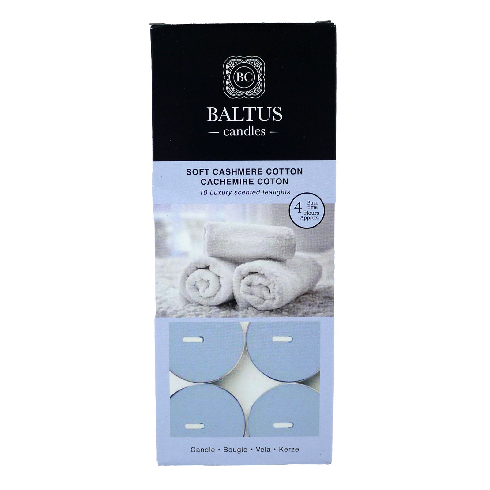 Baltus Cnadles Soft Cashmere cotton 10 tealights