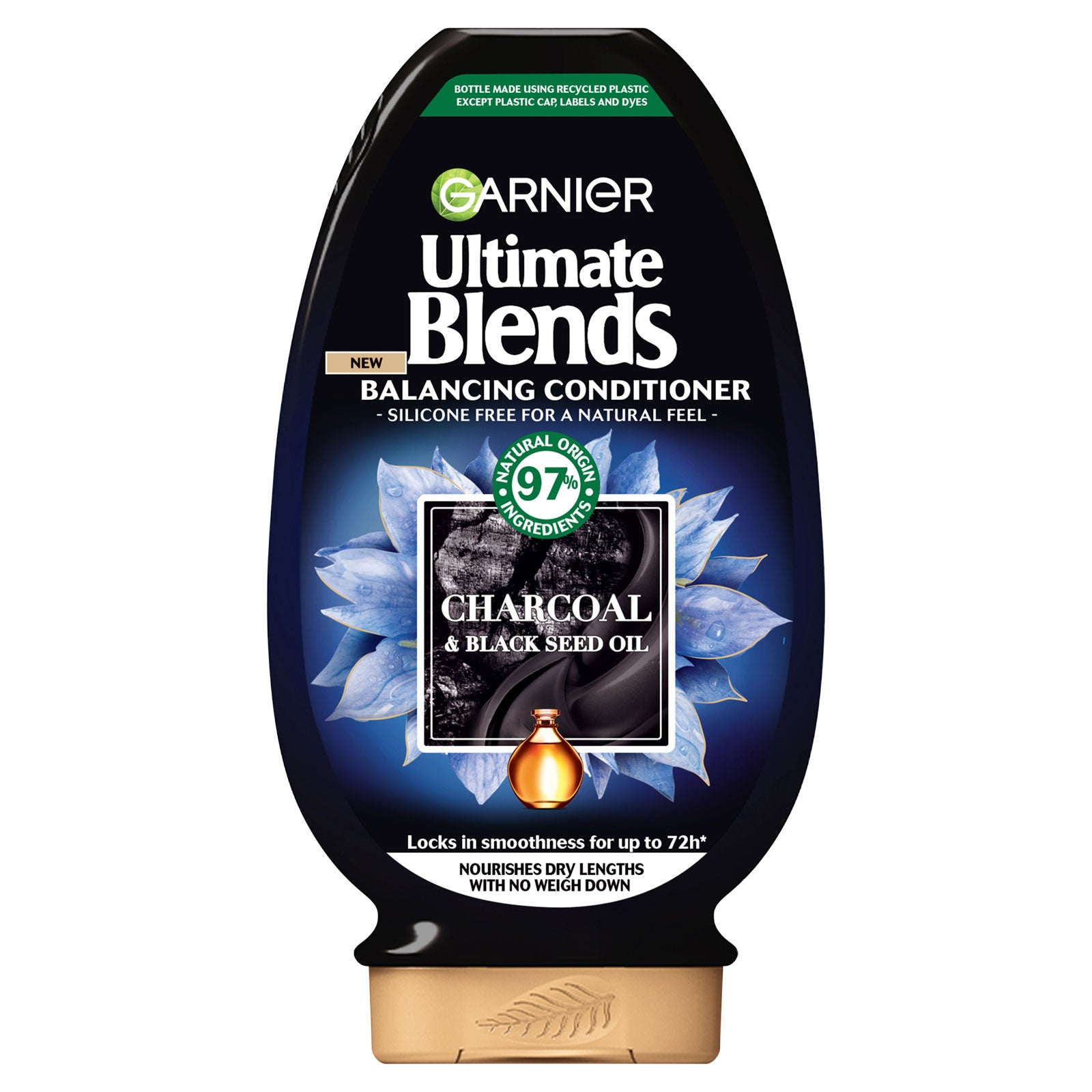 Garnier Ultimate Blends Conditioner Charcoal & Black Seed Oil 250ml