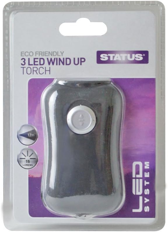 3 LED Wind up Torch Status