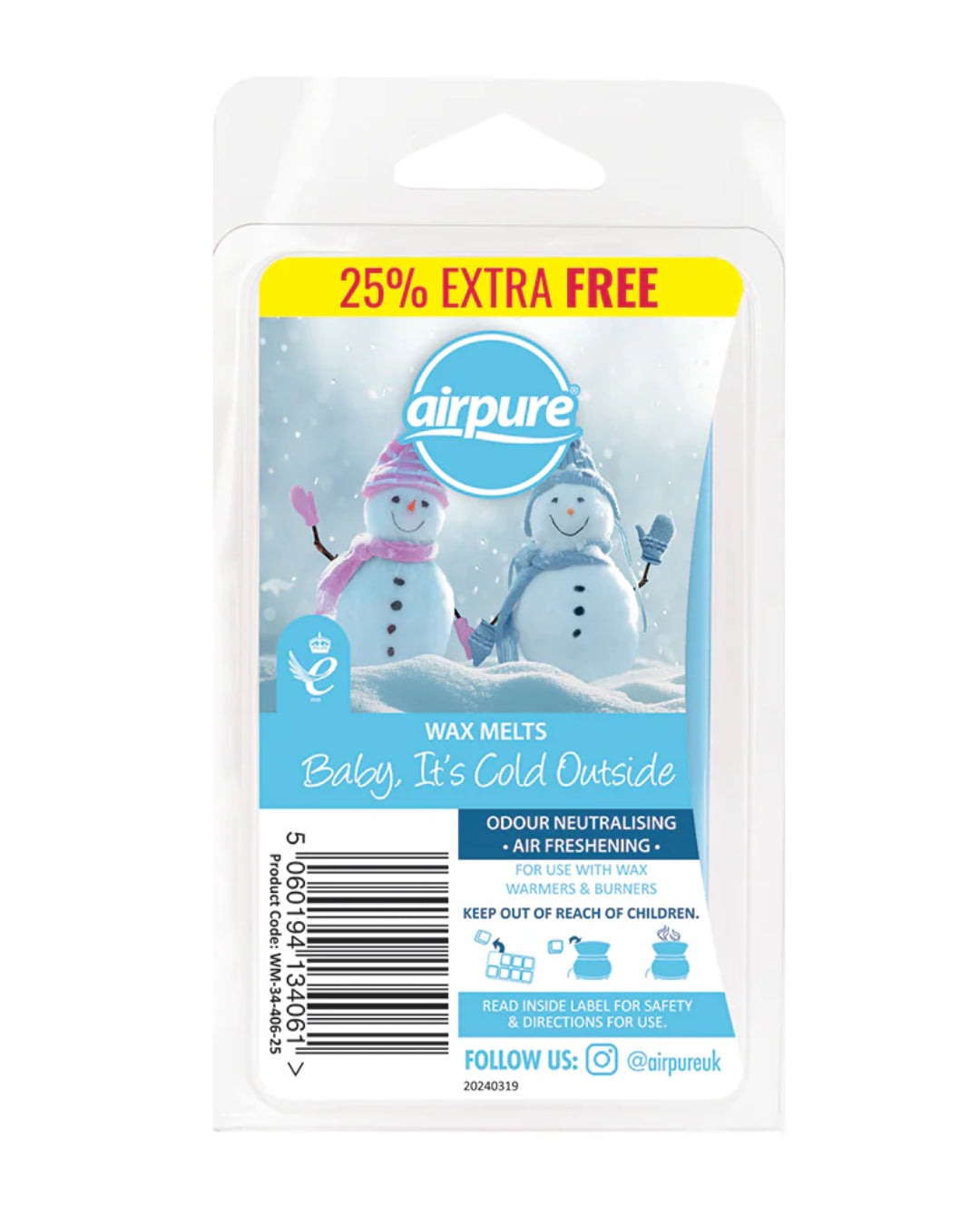 Airpure Wax Melts 8Pk