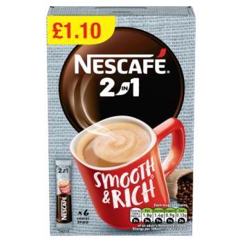 Nescafé 2in1 6 x 9g (54g)