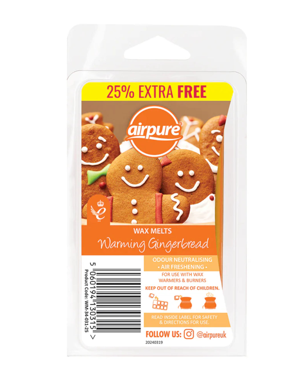 Airpure Wax Melts 8Pk