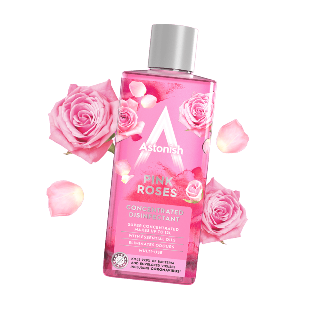 Astonish Pink Roses Concentrated Disinfectant 300ml