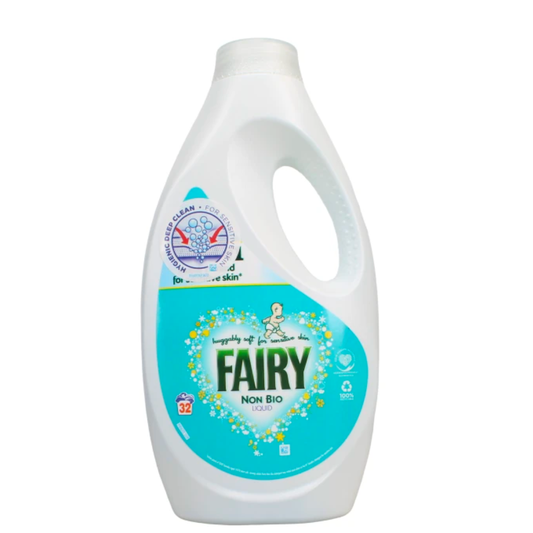 Fairy Non Bio Washing Liquid For Sensitive Skin 32W