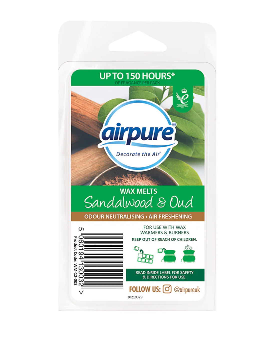 Airpure Wax Melts 8Pk