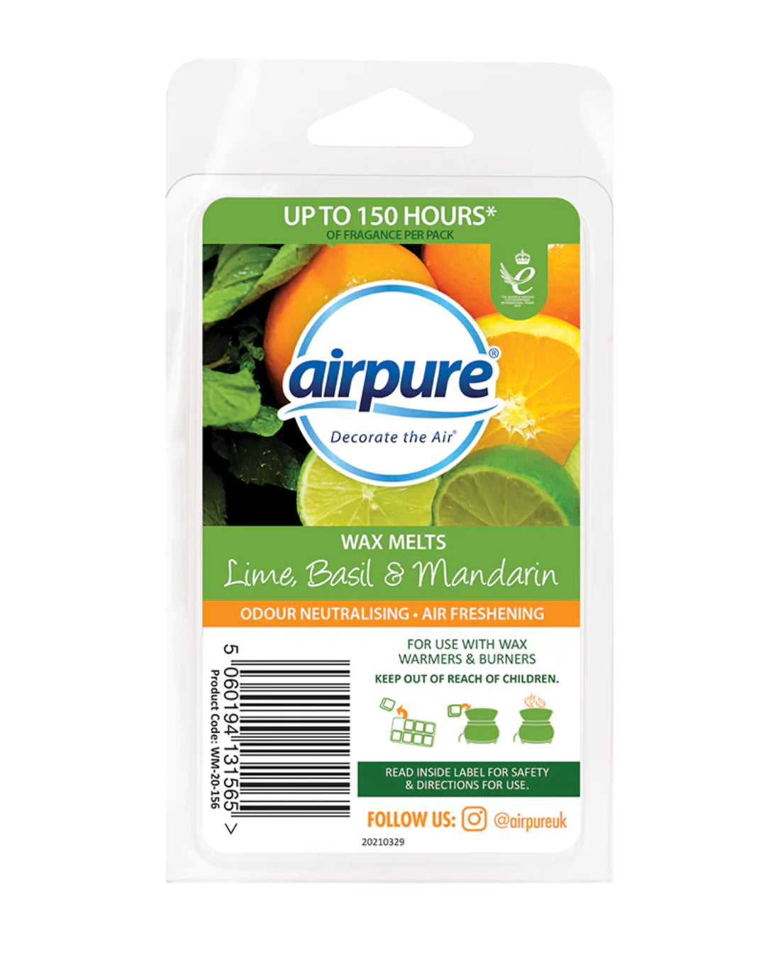 Airpure Wax Melts 8Pk
