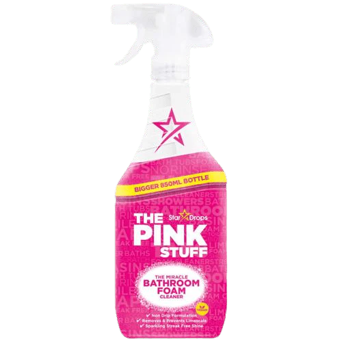 Stardrops The Pink Stuff Miracle Bathroom Foam Cleaner, 850ml