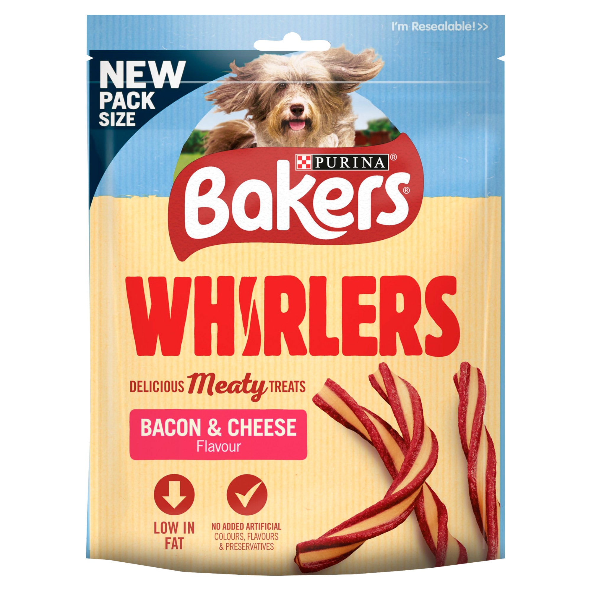 Bakers Whirlers Double Flavour Twisted Treats 130g Bakers Whirlers Double Flavour Twisted Treats 130g