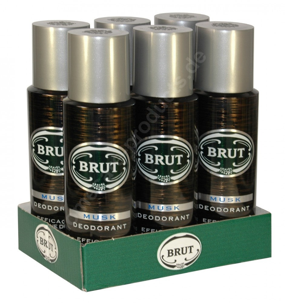 Buy Brut Deodorant Musk 200ML - Premium Quality Toiletries Online - Product Image