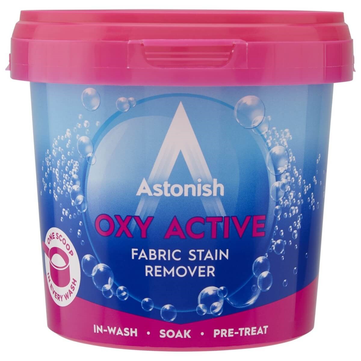 Astonish Oxy Active Fabric Stain Remover 500g