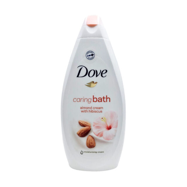DOVE Bath Cream With Almond Cream & Hibiscus 500ml