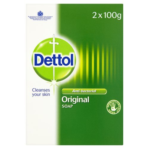 Buy Dettol Antibacterial Soap 100g 2 Pack - Premium Quality Toiletries Online - Product Image