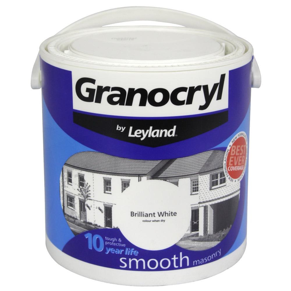 Granocryl-Smooth-Masonry-Brilliant-White-2.5L Granocryl-Smooth-Masonry-Brilliant-White-2.5L