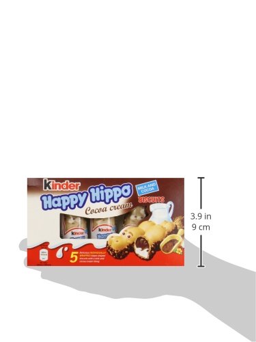 Kinder Happy Hippo 5pk Biscuits 17/06/25