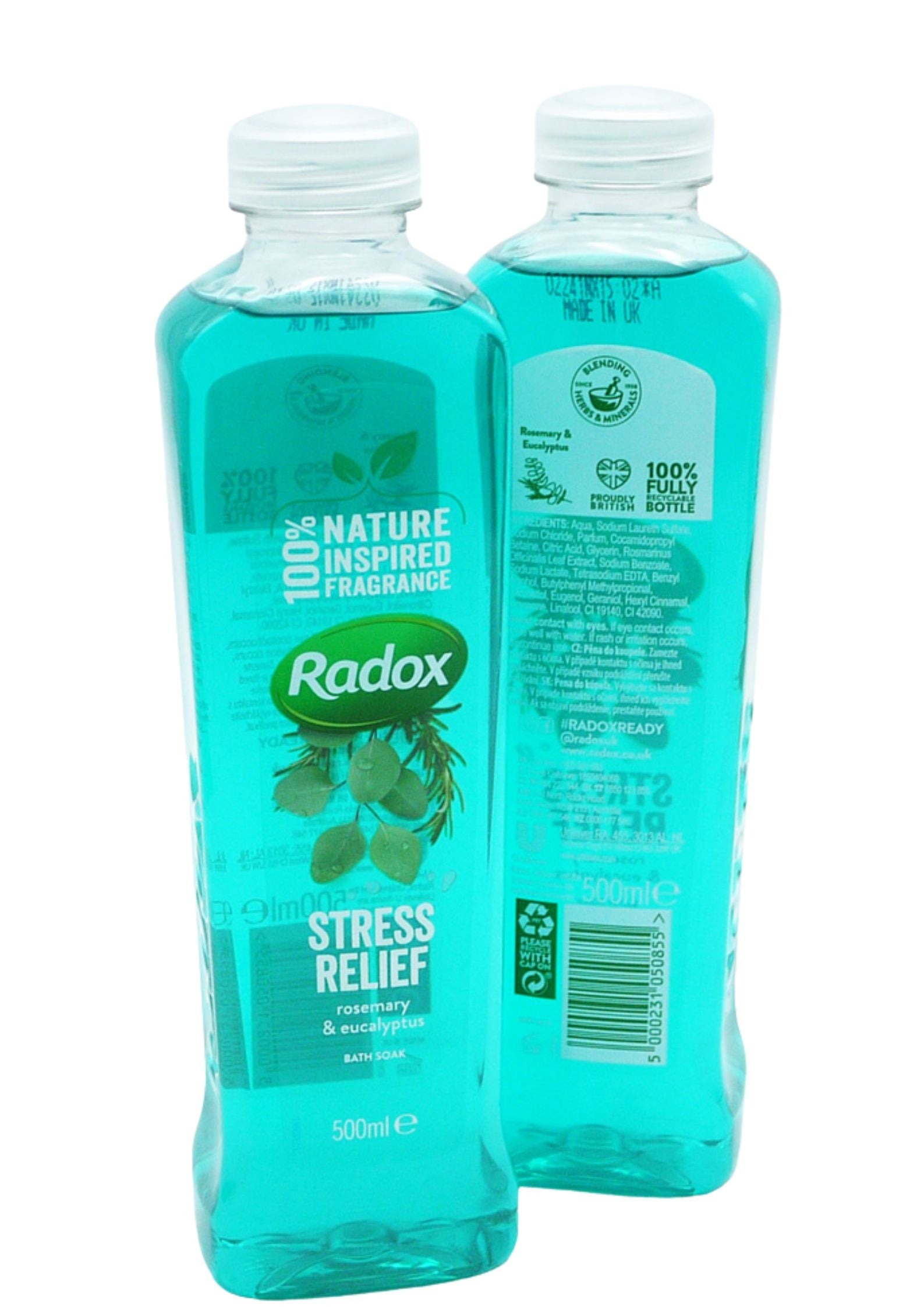 Radox Herbal Bath Stress Relief 500ml - Premium Quality Toiletries Online - Product Image