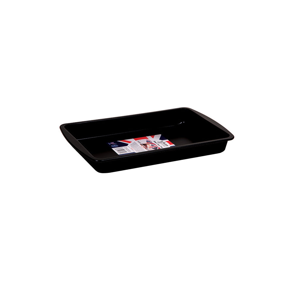 Wham-Essentials-Deep-Oven-Tray-Black