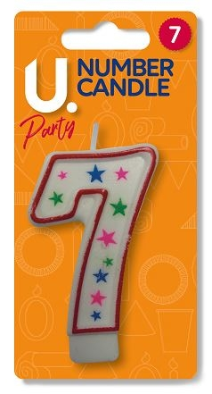 7 Number Candle