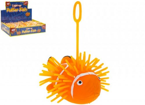 Puffer Orange Light Up Fish