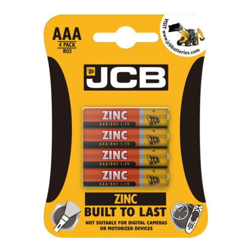 Jcb AAA Battery 4pk