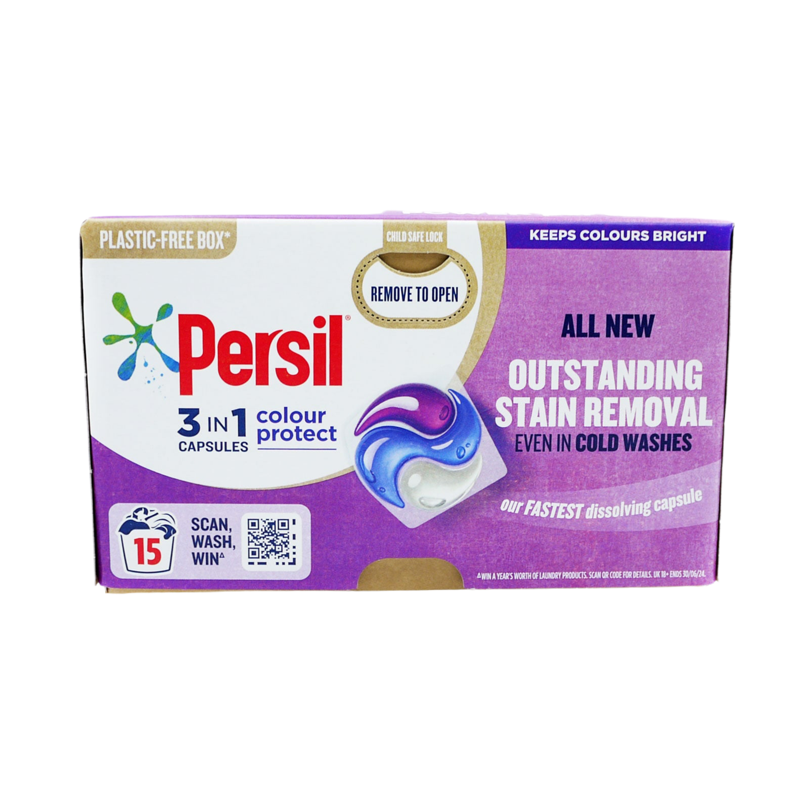 Persil 3in1 Capsules Colour Protect 15 Washes