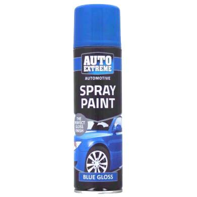 Auto Extreme Blue Gloss Spray Paint 250ml