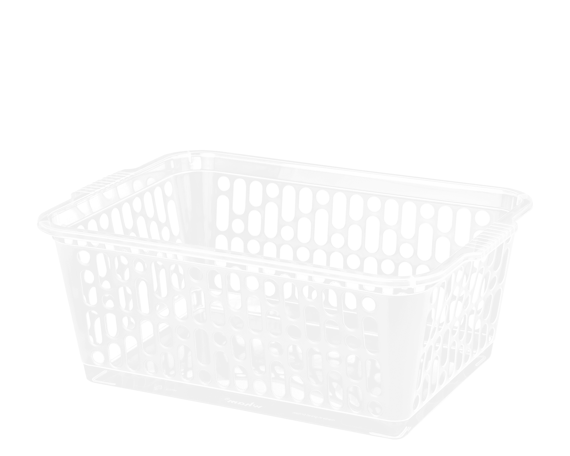 Wham Large Handy Basket Clear