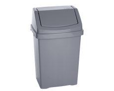 Wham 50 Liter Swing Bin colour (Sliver)