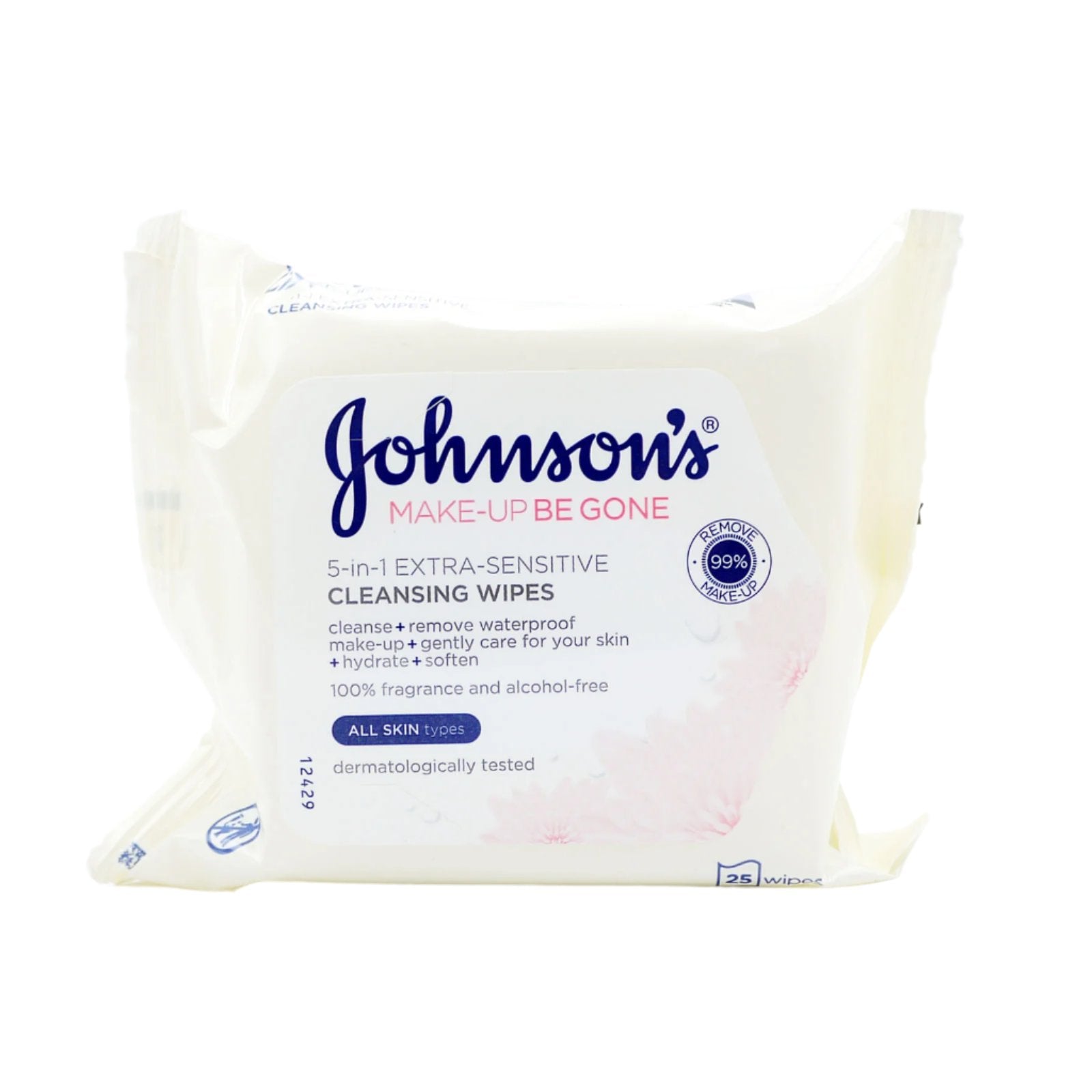 Johnson's Make-up Be Gone 25 Wipes