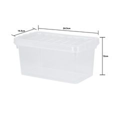 Crystal 2.6L Box & Lid Clear