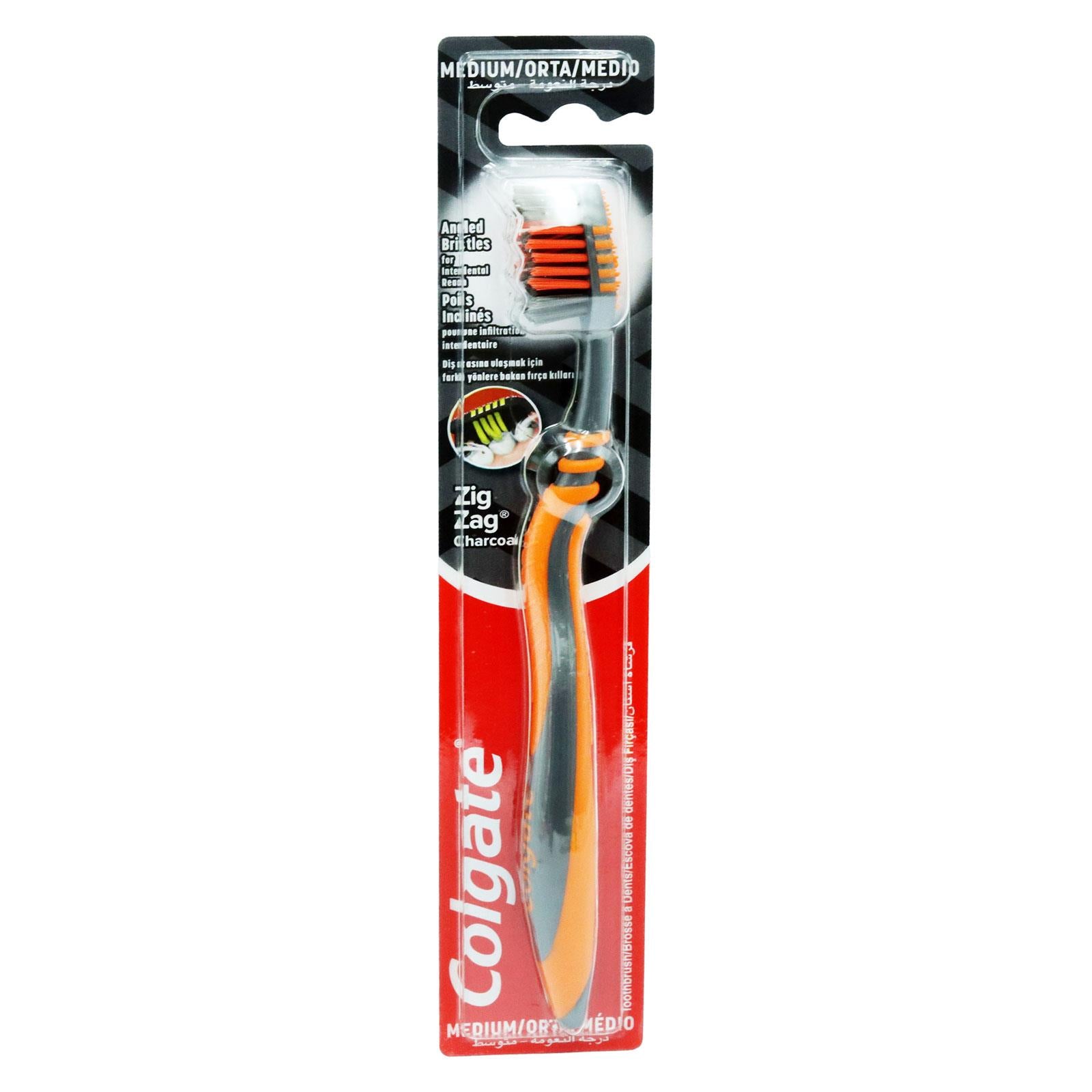Colgate Toothbrush Zig Zag Charcoal