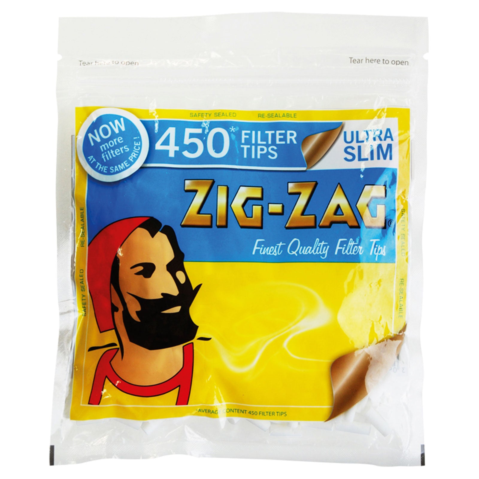 Zig Zag Ultra Slim Filter Bag Pack of 450