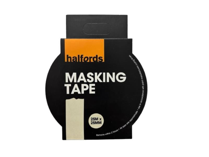 Halfords Masking Tape 25M x 25MM