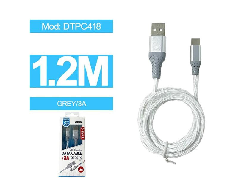 3A USB Charging Data Cable 1.2M TYPE-C