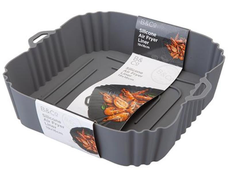 B & Co Silicone Air Fryer Liner 19 x 16cm