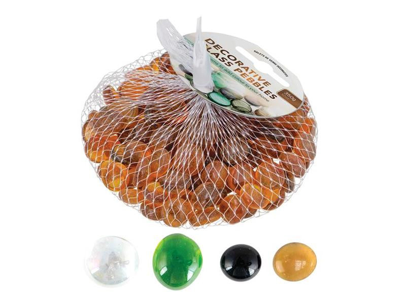 Decorative Glass Pebbles 350g