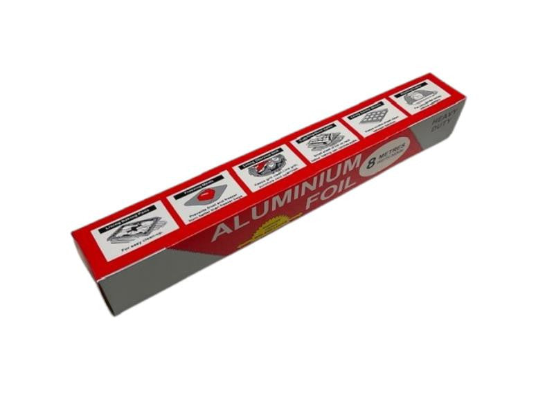 Aluminium Foil For Cooking Freezing Wrapping Storing 300mm x 8Meter