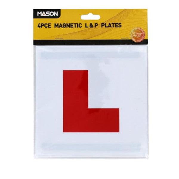 Mason 4 Piece Magnetic L&P Plates