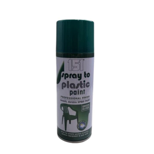 151 Spray to Plastic Green Gloss Paint 400ML
