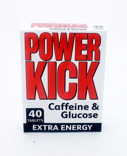 Power Kick Caffine & Glucose 40 Tablets