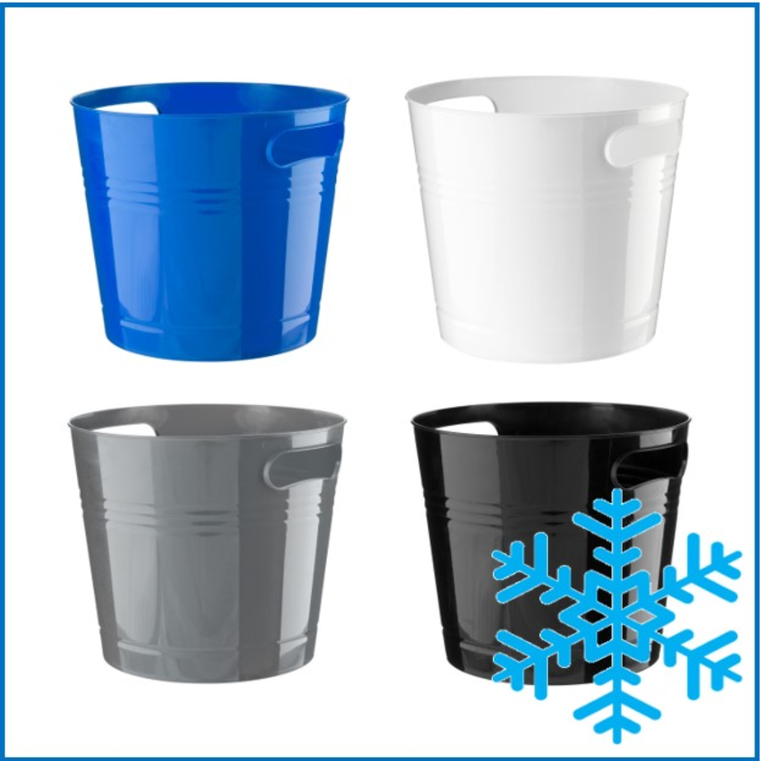 Home+ Handy Plastic Bin 24.5 cm x 21 cm