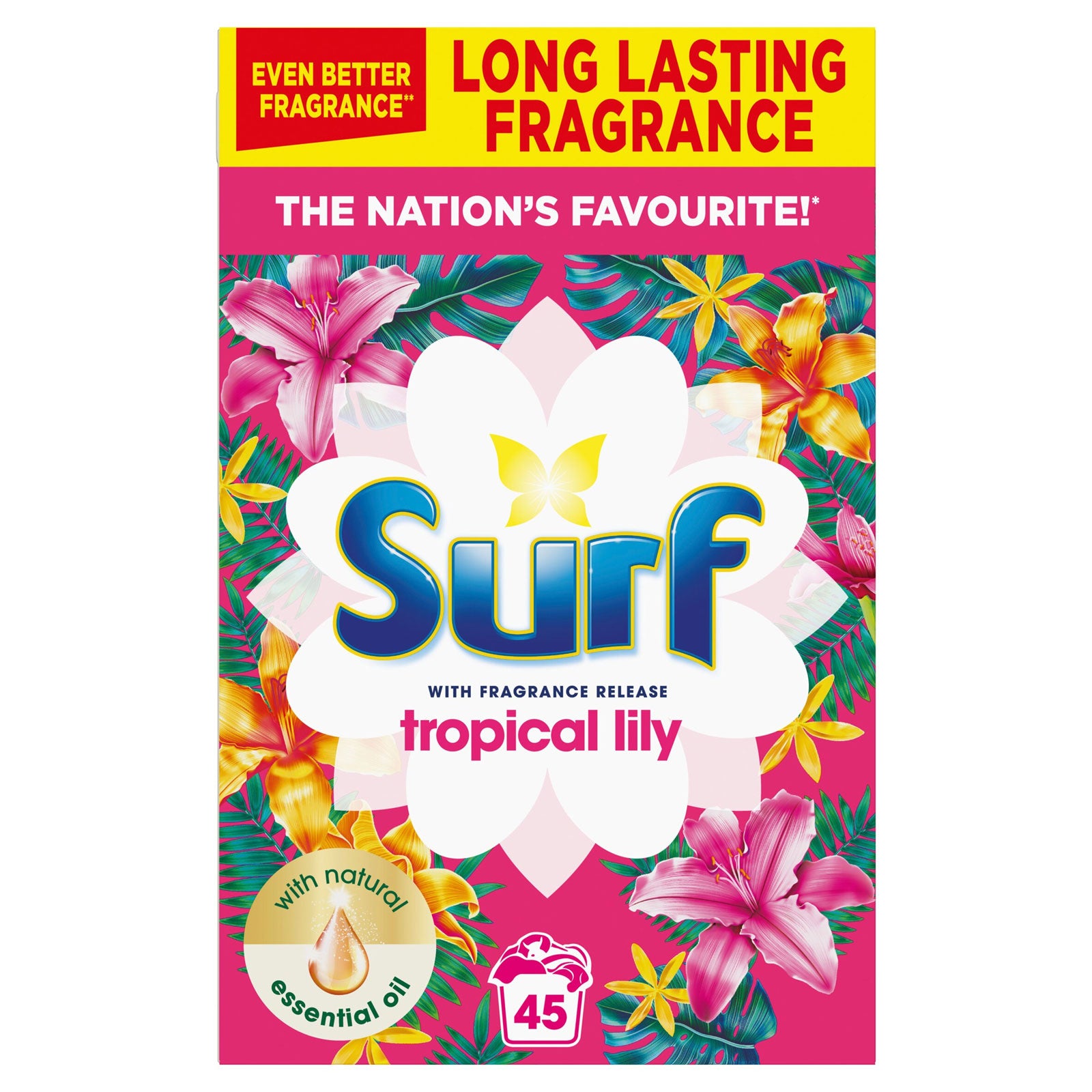 Surf With Fragrance Release Tropical Lilly 45 Washes