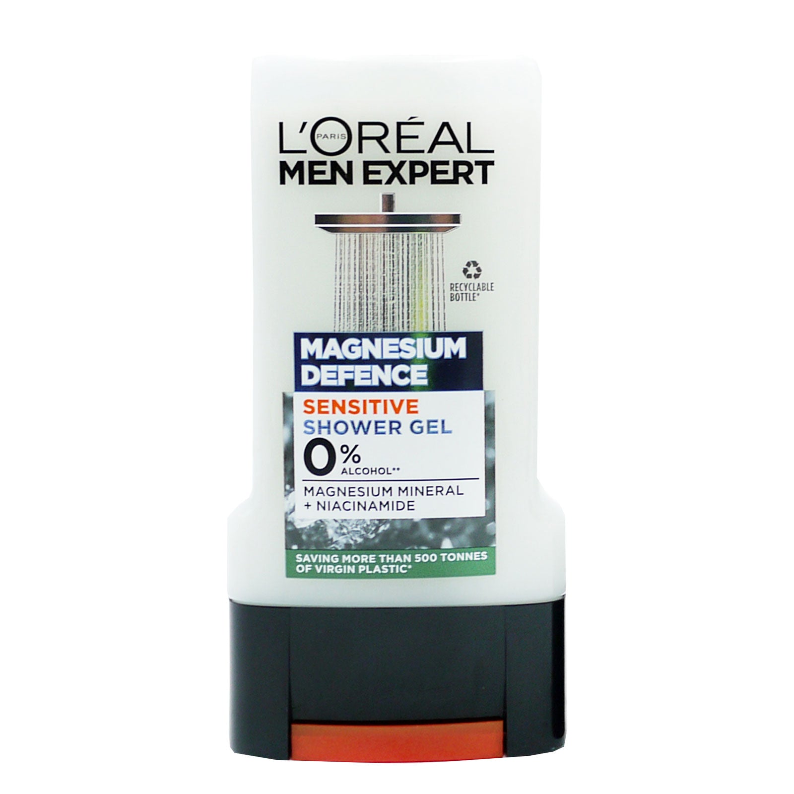 Buy Loreal Men Expert Shower Gel Magnesium Sensitive 300ml - Premium Quality Toiletries Online - Product Image