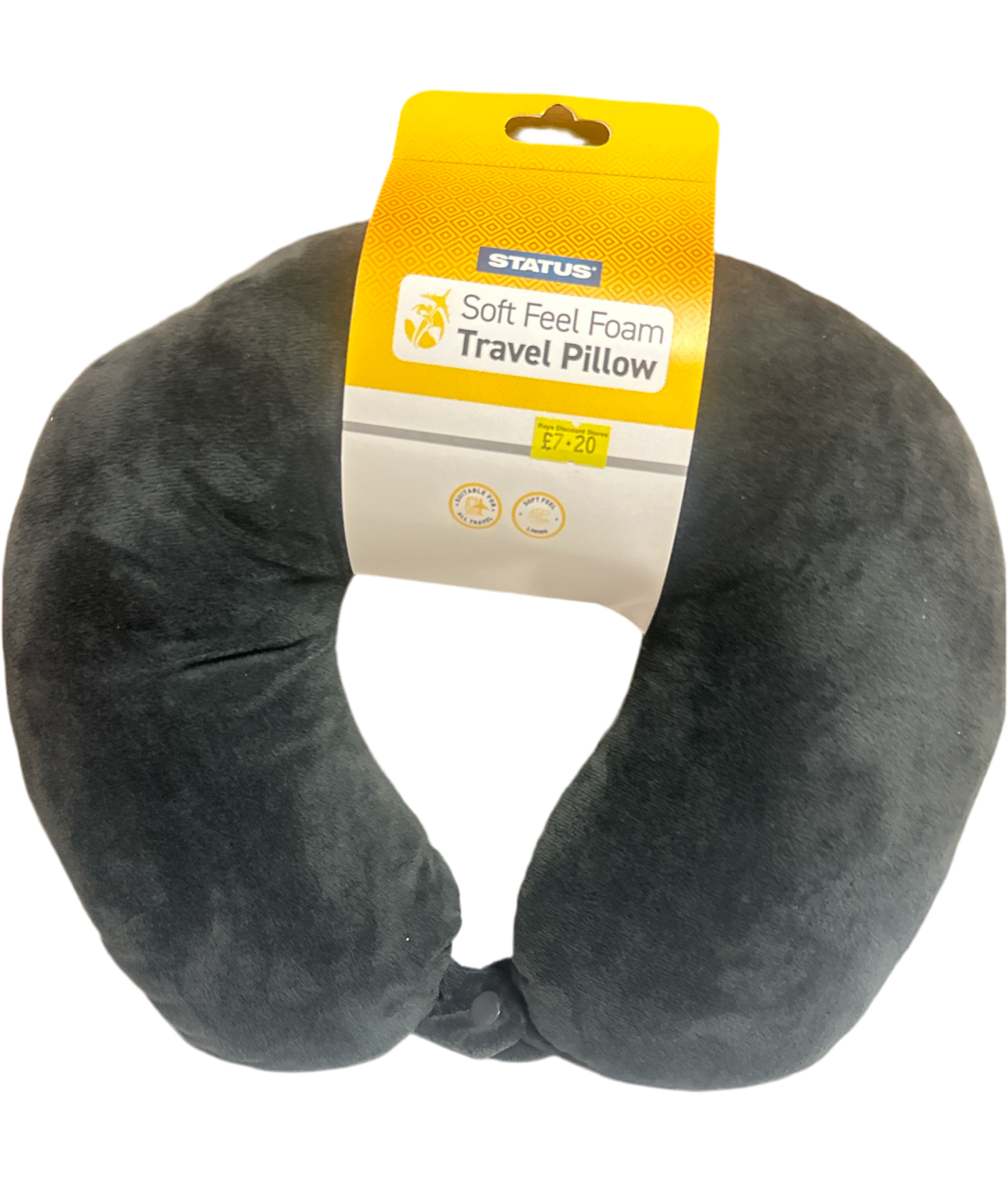 Status Soft Feel Foam Travel Pillow