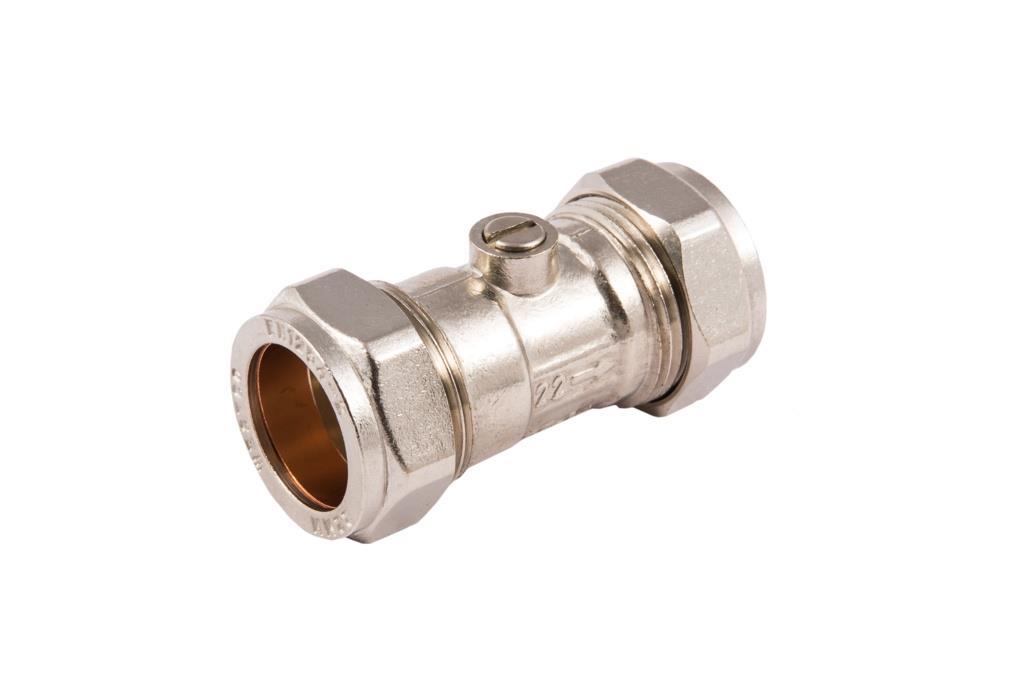 Securplumb CP CXC Isolating Valve 22mm