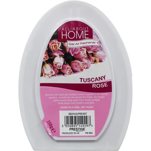 All About Home Tuscany Rose Gel Air Freshener Pack of 3