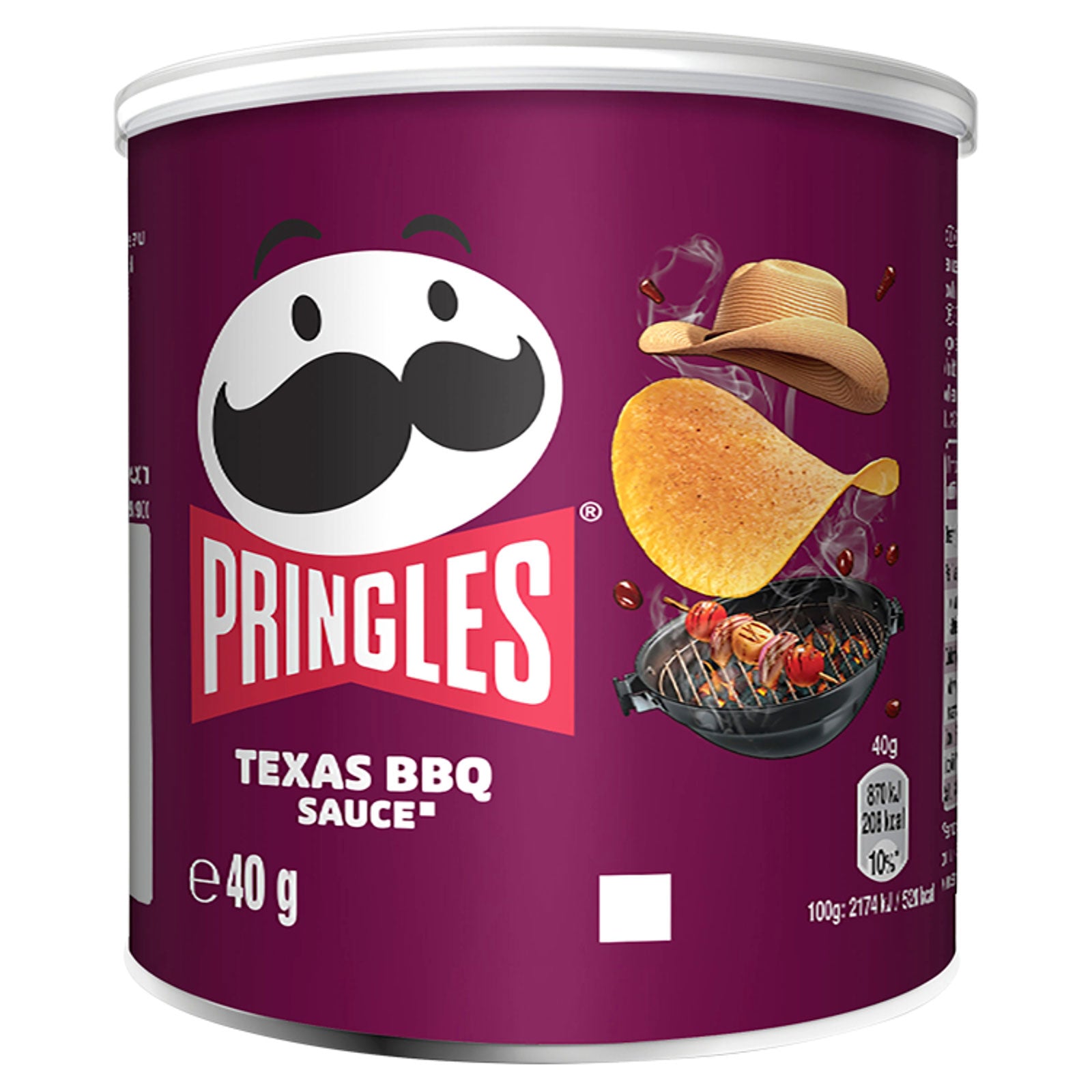 Pringles Texas BB1 Sauce Crisps 40g