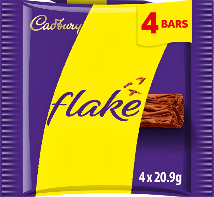 Cadbury Flake Chocolate 4pk 80g